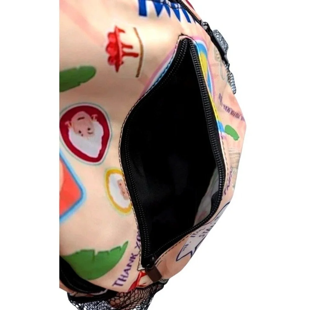 The Golden Girls Character Print Crossbody Sling Bag Backpack ~ Adjustable